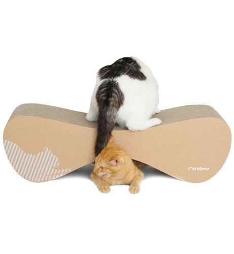 Elegante gato rascador/cama/juguete Vigo marrón
