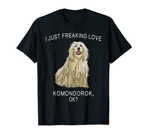Enamoran Locamente Los Komondor, Vale? Perro Camiseta