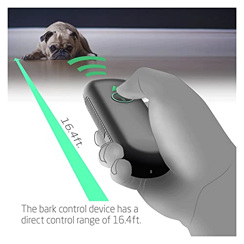 ERJIANG Pet Delicato - Dispositivo antibarco, dispositivo para perros variable, frecuencia ultrasónica, perrera, perrera, dispositivo de control