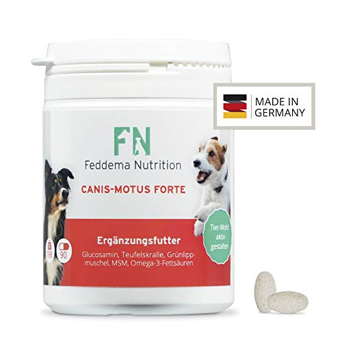 Feddema 2 x Canis Motus Forte – La articulación de Pastillas de la Clase Extra para el Perro