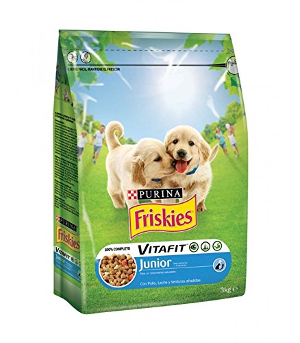 Friskies - FRISKIES Junior Pollo y verduras Pienso para cachorros - 3 Kg
