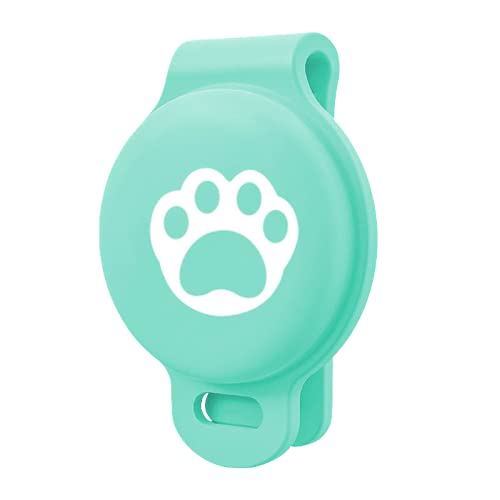 Funda protectora de silicona para Apple Airtag - Compatible con collares para perros y gatos - Rastreador GPS