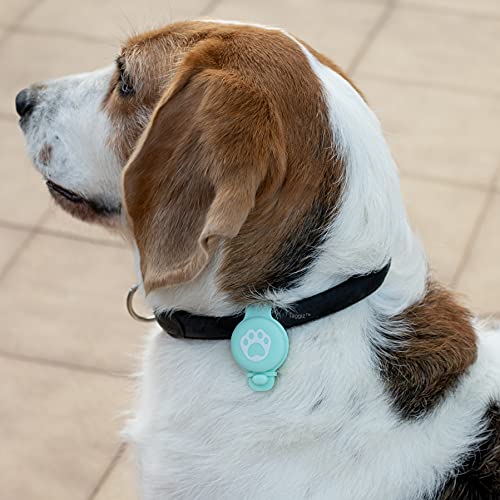 Funda protectora de silicona para Apple Airtag - Compatible con collares para perros y gatos - Rastreador GPS