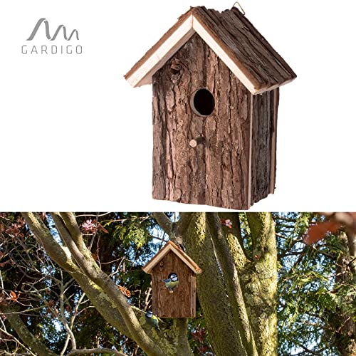 Gardigo - Nido para Pájaros, Casa de Madera para Pájaro, Casita Decoración de Jardín, Terraza o Balcón