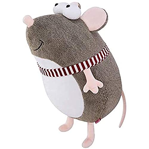 GBBNWFOL Animal Peluche Suave Peluche Grande Ojo Mouse muñeca Juguete sofá sofá decoración Chico niña cumpleaños Pareja Regalo Gris