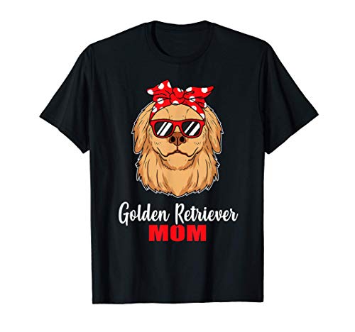 Golden Retriever Mom Divertido Regalo Perro Golden Retriever Camiseta