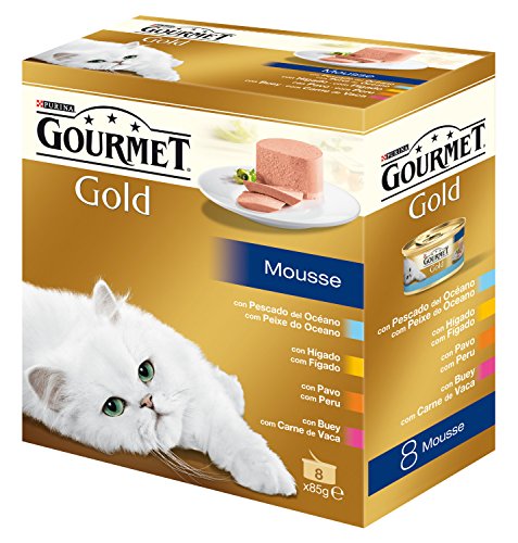 Gourmet - Alimento para Gato - Húmedo - Gold Mousse Pack Surtido 680 g