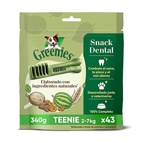 Greenies Snack Dental 100% Natural para perros Toy (Pack de 6 x 340g)