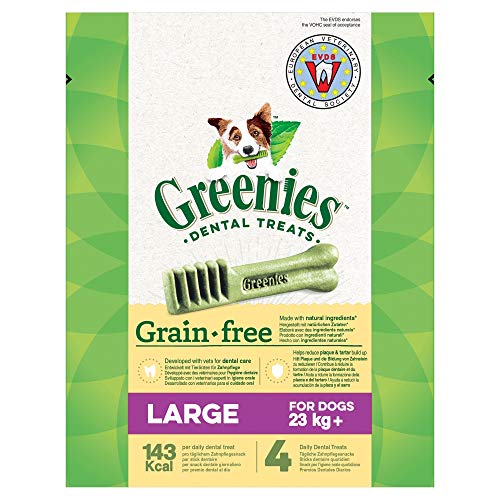 Greenies Snack Dental Grain free Large para Perros de más de 23kg (170g)