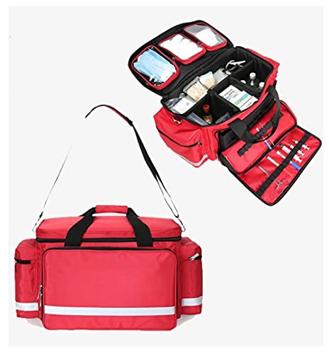 Hadristrasek Kit de Primeros Auxilios Kit de Primeros Auxilios Paño Impermeable Oxford Paño Material de Emergencia al Aire Libre First Aid Kit