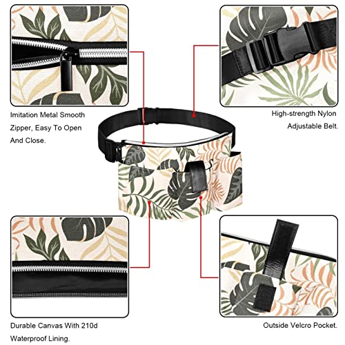 Herramientas de jardinería Bolsas de cinturón ajustable Bolsa de cintura Bolsa colgante Bolsa portátil Perros Bolsa para caminar Hojas de palma