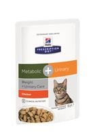Hill's Feline Metabolic + Urinary Comida para Gatos - 85 gr