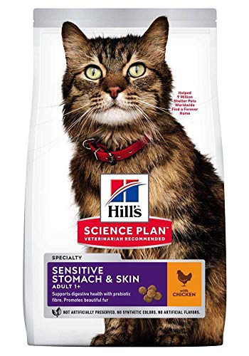 Hills Scie Hsp Feline Adult Sensitive Stomach Skin 1,5Kg 1500 g