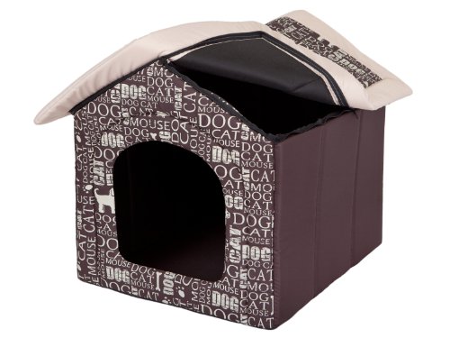 Hobbydog Cueva para Perros Wörter para Gatos, Cama para Perros y Gatos, Tallas S - XL (S 38 x 32 cm)