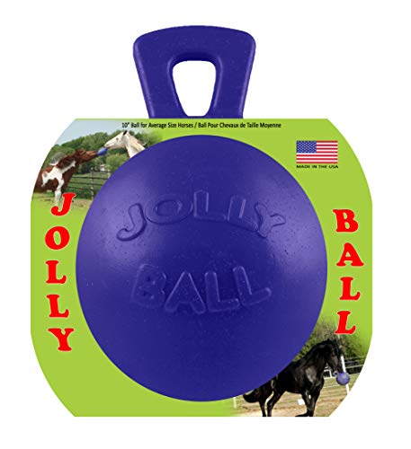 Horsemen's Pride Jolly Ball - Balón de fútbol, Color Azul, 10"