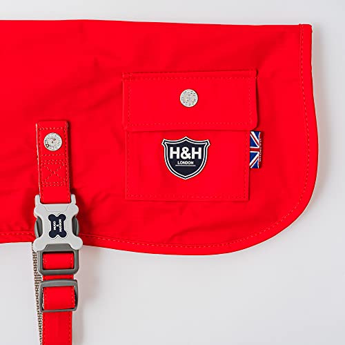 HUGO & HUDSON HHRC10003-M40 - Chubasquero (40 cm), Color Rojo