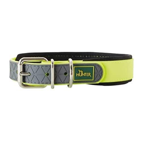 Hunter - Collar Convenience Comfort 27-35 cm en color amarillo