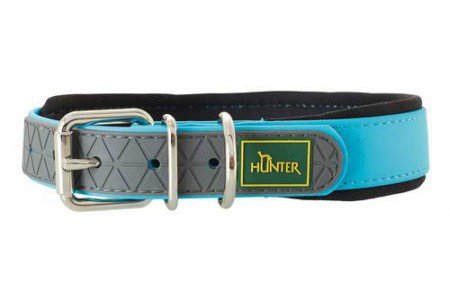 Hunter - Collar Convenience Comfort 37-45 cm en color turquesa