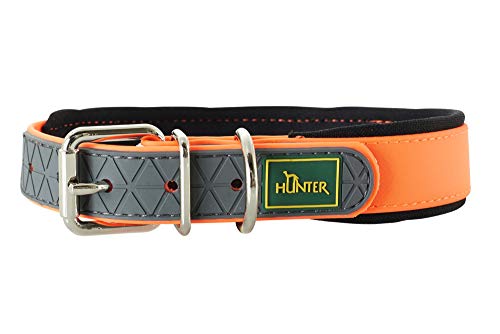 Hunter - Collar Convenience Comfort 42-50 cm en color naranja