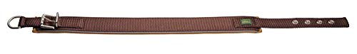 Hunter - Collar Neoprene Reflect Cuello 49-56 Cm 45 Mm Marrón