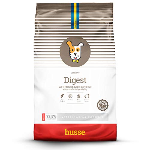 Husse - Digest 2 Kg | Pienso para Perros Adultos | Función Digestiva e Hipoalergénica | Sabor Cordero Ingredientes