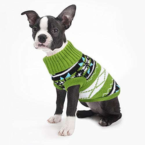 Idepet Perros suéter Ropa de Gato,Abrigo de Invierno para Perros Chaqueta Chaleco suéter cálido para Mascotas Ropa Gatitos Cachorros Peluche Chihuahua