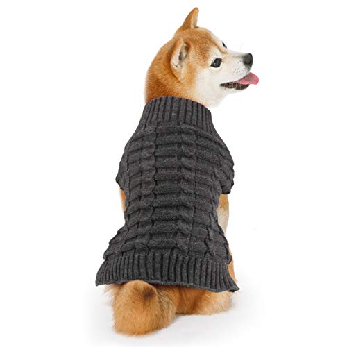 Idepet - Suéter para Mascota, Gato o Perro, Forro Polar para Cachorro, tamaños pequeño, Mediano y Grande
