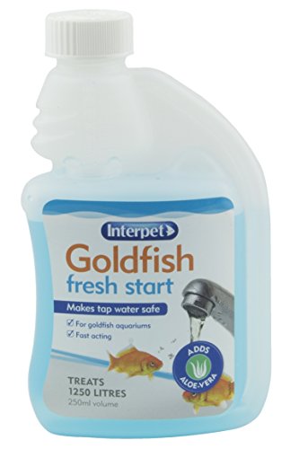 Interpet Goldfish Fresh Start - Kit de Tratamiento de Agua y Pruebas para Acuario de Peces