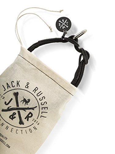 Jack & Russell Collar de Perro Balu - Premium Collar de Perro Estable DIV. tamaños y Colores (Circunferencia del Cuello S (28-35 cm), Negro)