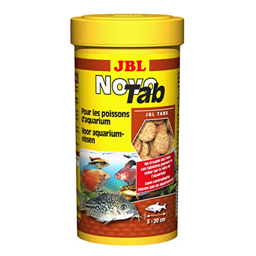 JBL Novotab Alimento Básico en Pastillas para Todos los Peces de Acuario - 250 ml