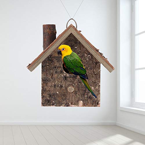 Jimdary Exquisita protección contra la Humedad en la Mano de Obra para Mantener cálidas su caseta para pájaros, jaulas para pájaros y pájaros para la decoración del hogar.
