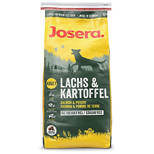 JOSERA Lachs & Kartoffel - Pienso para perros adultos con salmón y patatas, 900 g