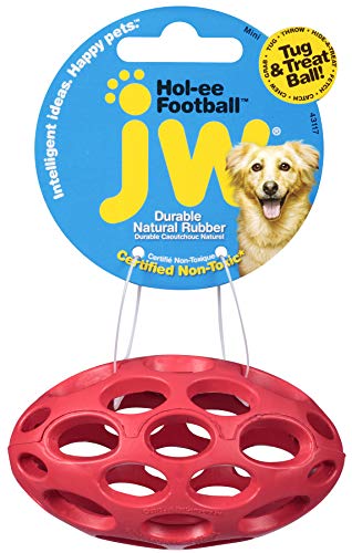 JW JW43117 Juguete HOL-EE Roller Football Mini, Juguete para Perros Masticar Y Morder, XS