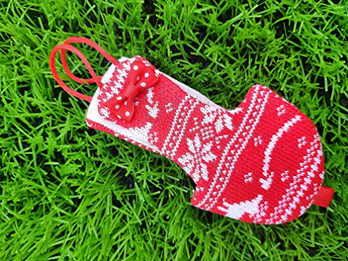 KUSO Pañal de Navidad para pájaros, regalo de año nuevo para los amante (suéter de copos de nieve, XL)