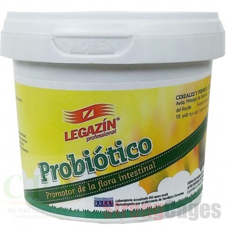 Legazin probiotico promotor de la Flora intestinal 200 gr.