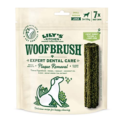 Lily's Kitchen Woofbrush Dental Chew Large Dog 7 Pack (7X 47g)