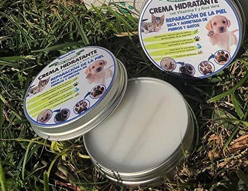Limpiadog Crema hidratante para Perros y Gatos nutre repara y Protege Almohadillas y Nariz 100% Natural 60ml