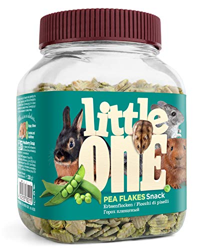 Little One Snack Roedores Copos Guisante 230 gr