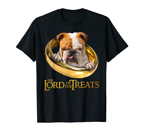 Lord of the Treats - Divertido Bulldog Inglés Antiguo Camiseta