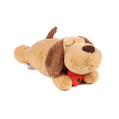 LYEAA Snuggle - Juguete de peluche para perro, edredón de ritmo cardíaco, muñeca de entrenamiento conductual, juguete para ayudar con separación de perros, ansiedad, ladrido, alivio del estrés
