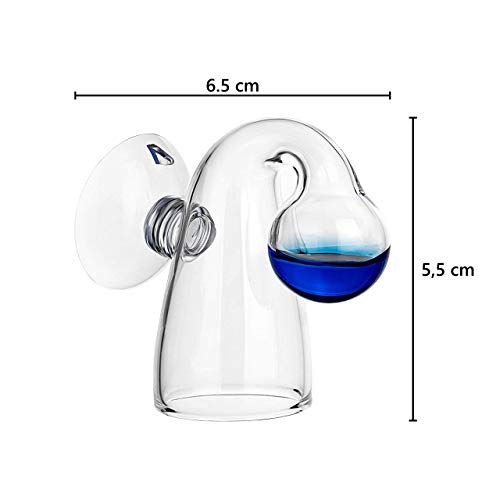 Measury Prueba de CO2 para acuario, fabricado en Alemania, 30 ml, líquido de prueba de 20 mg/l, comprobador de CO2