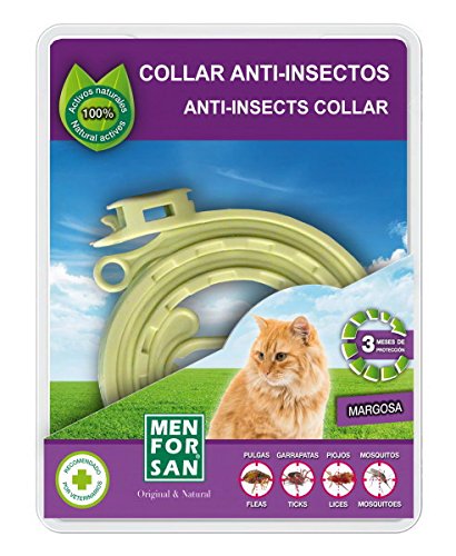 MEN FOR SAN Collar Gato Anti-Insecto Margosa