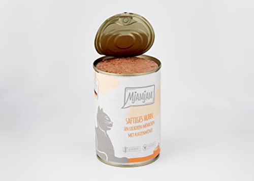 MjAMjAM Natural Wet Cat Food Pienso Acuoso para Cachorros, 400 g (Paquete de 6), 2400