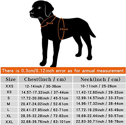 MOKCCI Truelove - Chaleco de refrigeración para perros con cremallera ajustable para entrenamiento al aire libre y camping
