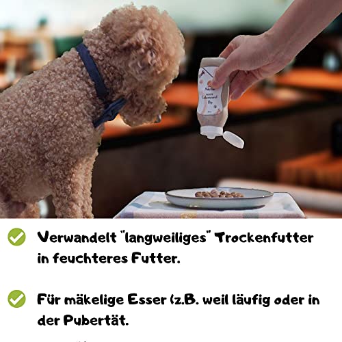 Moki Bär Comida líquida para perros, fabricada en Alemania, 3 x 180 ml
