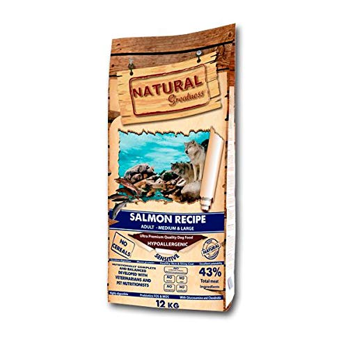 Natural G Receta Salmón Sensitive Medium&Large 2 kg (No Cereal)
