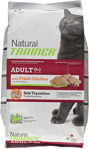 Natural Trainer Trainer Natural con Pollo Fresco 1,5 kg - Pienso seco para Gatos croquetas, Multicolor, único