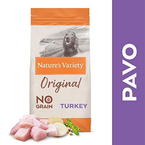 Nature's Variety Original No Grain - Pienso para perros adultos con pavo deshuesado 2 Kg