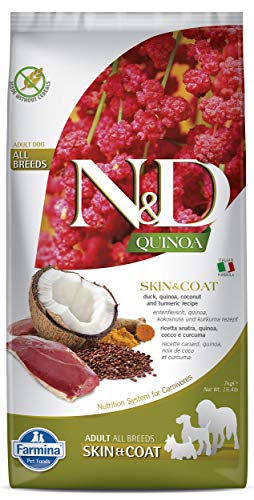 N&D Quinoa Skin & Coat Duck Grain Free – 7 kg