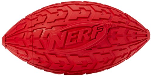 Nerf Dog Trax Tire Squeck - Balón de fútbol Americano (diámetro de 15,2 cm)
